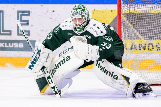 Färjestads målvakt Maxime Lagacé