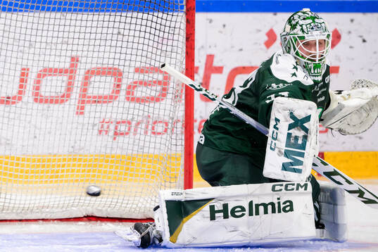 Färjestads målvakt Maxime Lagacé