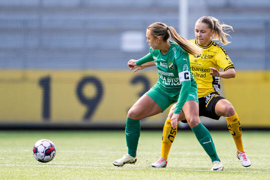 Ljungskile SKs Tilda Magnusson Tell och Elfsborgs Alice