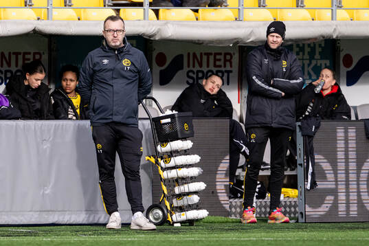 Elfsborgs tränare Ismet Tursic och assisterande tränare
