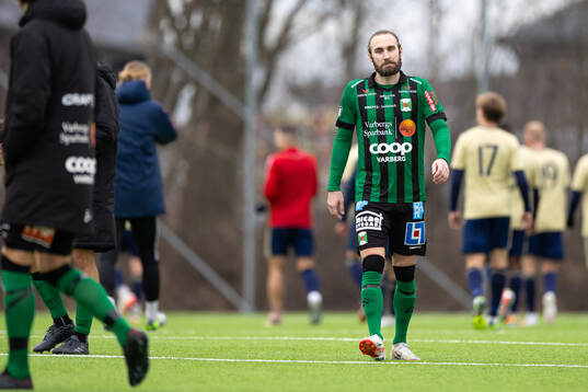 Varbergs Oskar Sverrisson deppar