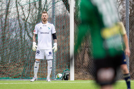 Östers IFs målvakt Robin Wallinder