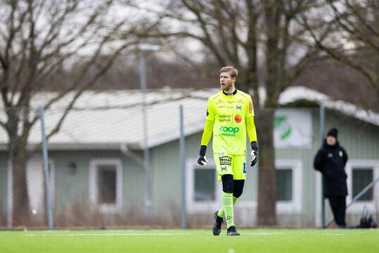 Varbergs målvakt Fredrik Andersson