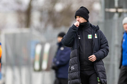 Varbergs tränare Tobias Linderoth
