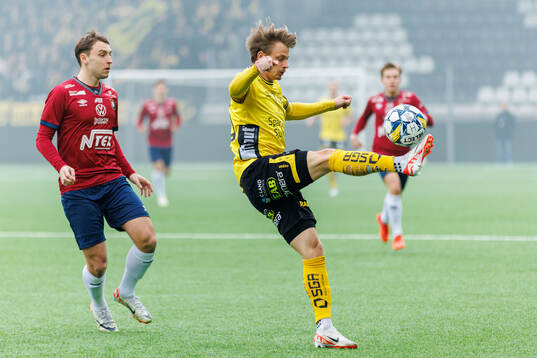 Örgrytes William Svensson och Elfsborgs Simon Hedlund
