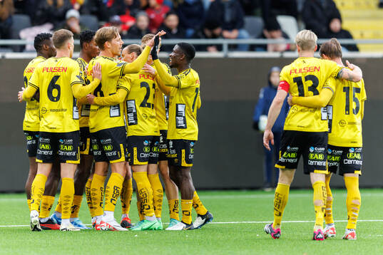 Elfsborgs Noah Söderberg jublar