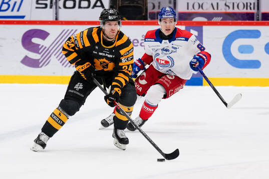 Skellefteås Oscar Lindberg och Oskarshamns Lukas Jasek