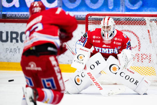 Timrås målvakt Jacob Johansson