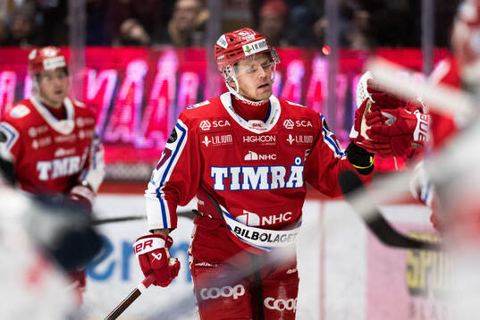 Timrås Anton Wedin jublar