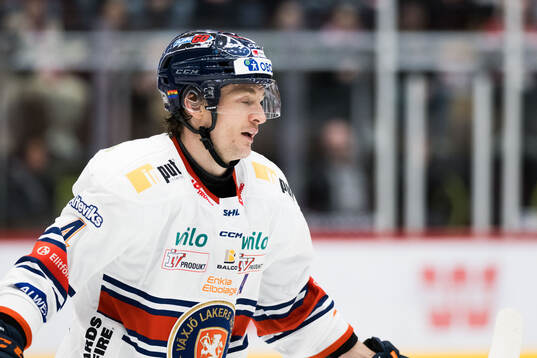 Växjös Keegan Lowe deppar