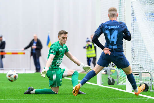 IFK Luleås målvakt Rasmus Juhani Aspholm