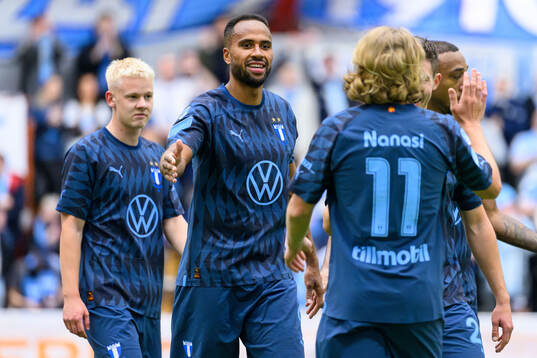 Malmö FFs Isaac Kiese Thelin jublar