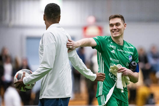 IFK Luleås målvakt Rasmus Juhani Aspholm