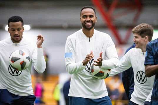 Malmö FFs Isaac Kiese Thelin jublar