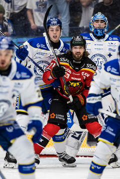 Leksands Anton Johansson och Luleås Adam Brodecki