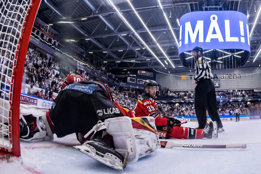Luleås Pontus Själin deppar