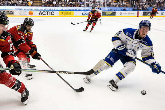 Luleås Frederic Allard och Leksands Kalle Östman