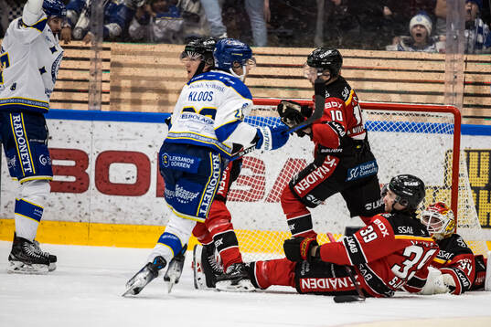 Luleås Pontus Själin och Luleås Einar Emanuelsson och