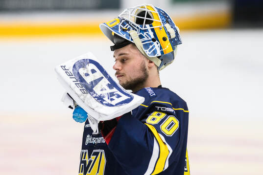 HV71s målvakt Frederik Dichow