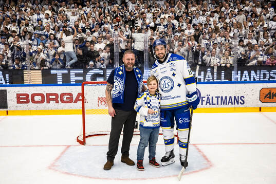 Leksands Max Veronneau utsedd till matchens lirare