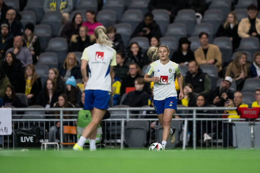 Amanda Nildén of Sweden of the women's national football