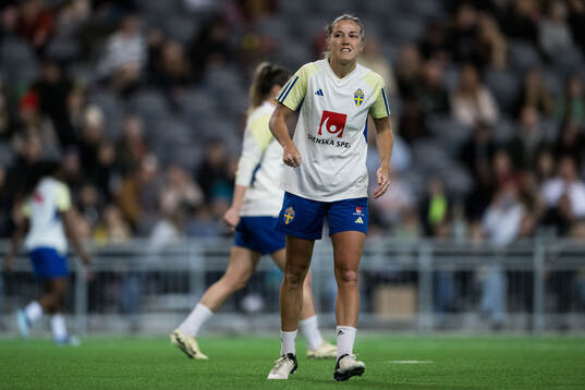Filippa Angeldahl of Sweden of the women's national