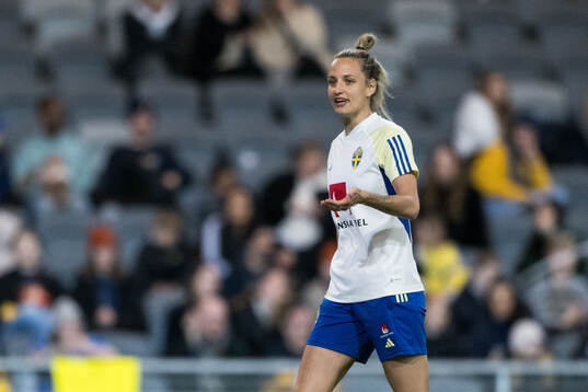 Nathalie Björn of Sweden of the women's national football