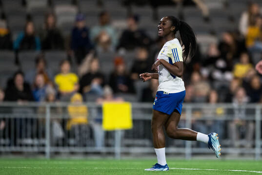 Monica Jusu Bah of Sweden of the women's national football