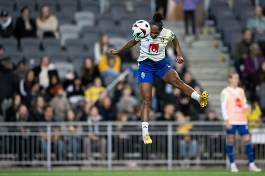 Madelen Janogy of Sweden of the women's national football