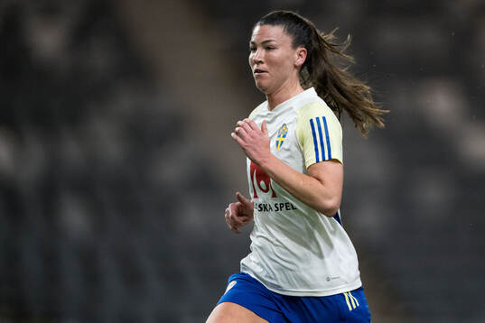 Pauline Hammarlund of Sweden of the women's national