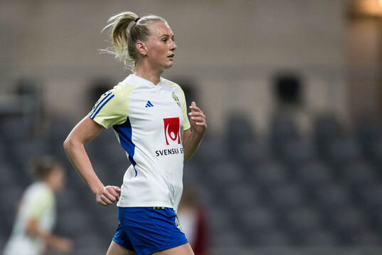 Stina Blackstenius of Sweden of the women's national