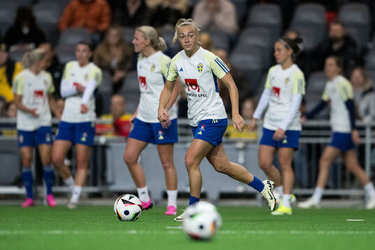 Hanna Bennison of Sweden of the women's national football