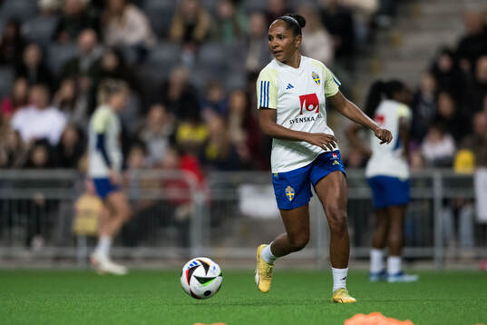 Madelen Janogy of Sweden of the women's national football