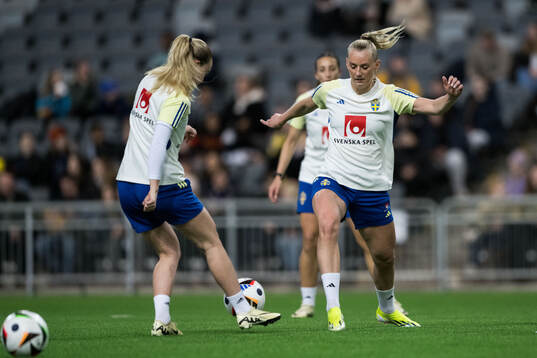 Stina Blackstenius of Sweden of the women's national
