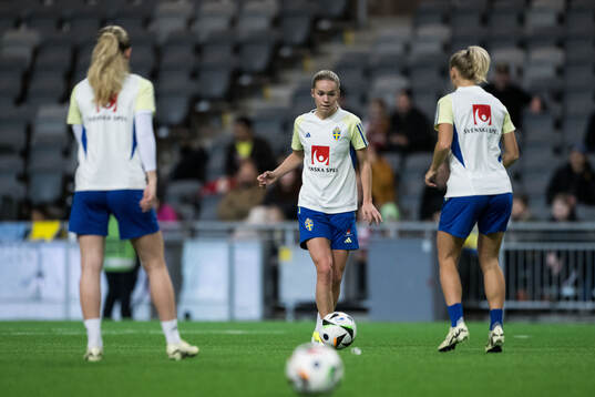 Hanna Lundkvist of Sweden of the women's national football