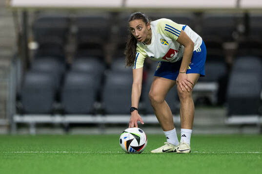 Rusul Rosa Kafaji of Sweden of the women's national