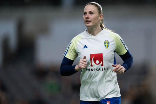 Goalkeeper Tove Enblom of Sweden of the women's national