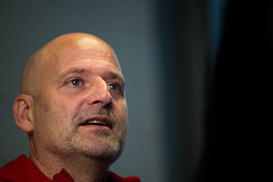 Assistant coach Magnus Wikman of the women's national