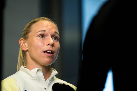 Jonna Andersson of the women's national football team of