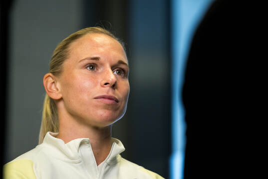 Jonna Andersson of the women's national football team of