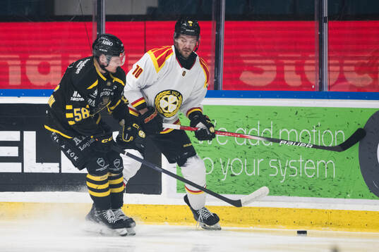 AIKs Oskar Magnusson och Brynäs Anton Ohlsson