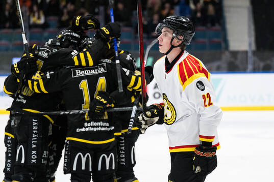 Brynäs Kasper Larsen deppar