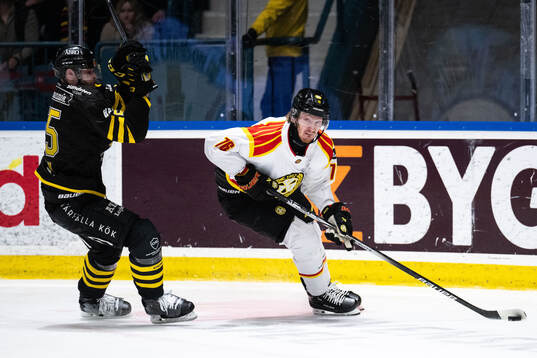 AIKs Hampus Falk och Brynäs Oskar Kvist
