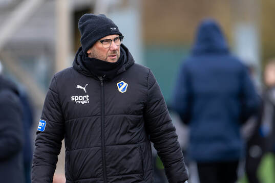 Halmstads tränare Magnus Haglund