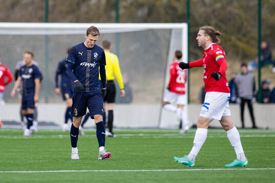 Halmstads Viktor Granath deppar