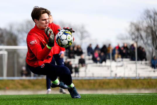 Helsingborgs målvakt Nils Arvidsson