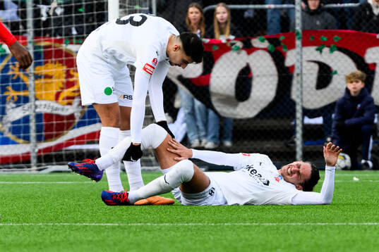 Helsingborgs Ervin Gigovic har ont