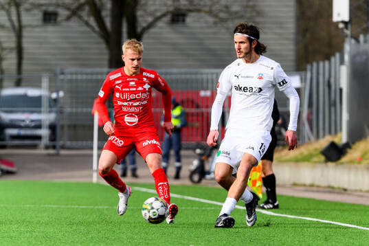 Värnamos Viktor Bergh och Helsingborgs Wilhelm Loeper