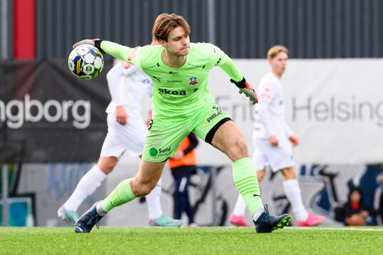 Helsingborgs målvakt Nils Arvidsson