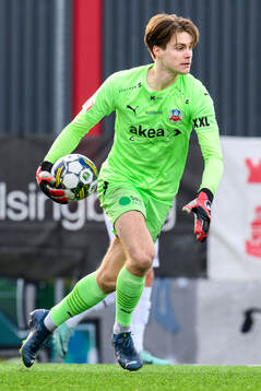 Helsingborgs målvakt Nils Arvidsson